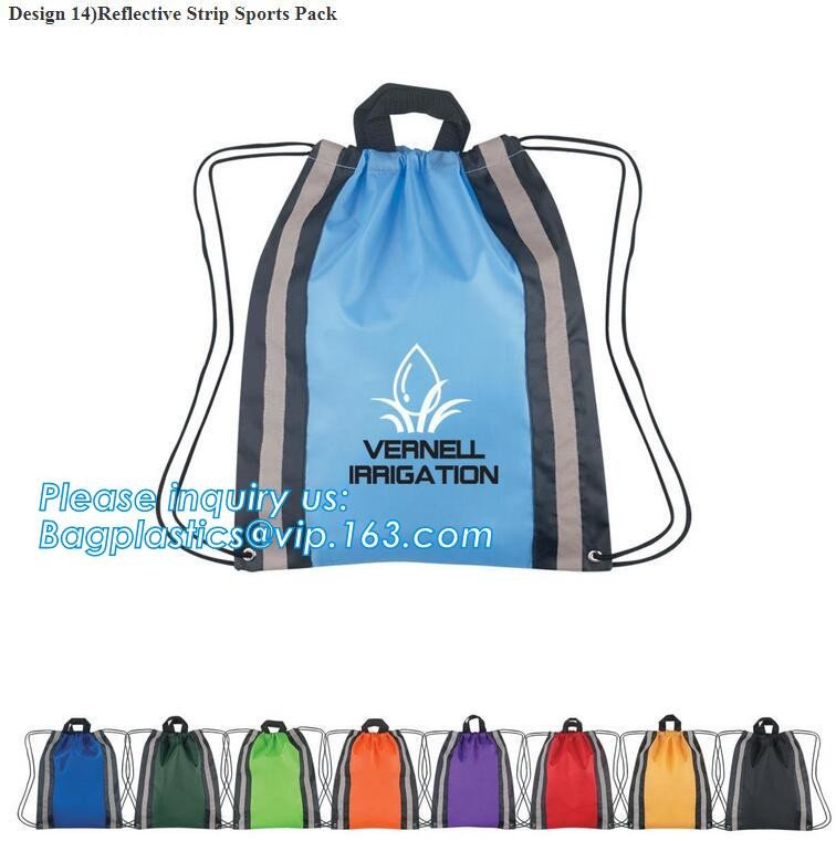 Recycled Foldable Nylon Polyester Tote Bag with logos polyester shopping bag Custom advertising handle non woven bag PAC