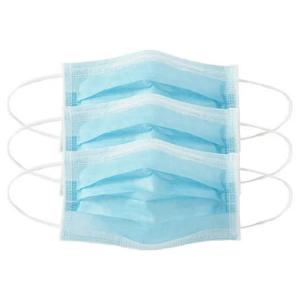 Quality Surgical Disposable Earloop Face Mask Hospital Mouth Mask Anti Pollution wholesale