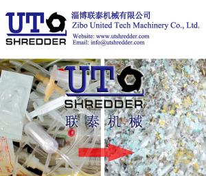 Quality strong double shaft shredder/ Solid Waste Shredder/Medical Waste Shredder/ two engines shredder/ solid waste crusher wholesale