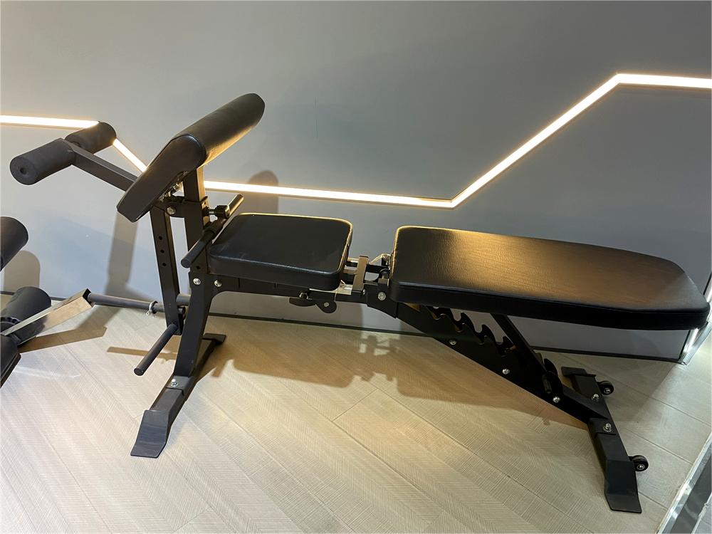 Home Gym Machine Back Extension Commercial Adjustable Decline Abdominal Crunch Bench