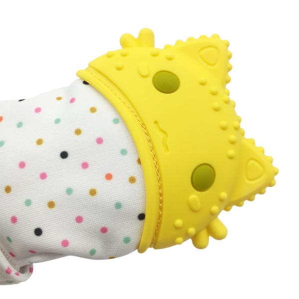 BPA-Free Food-Grade Self-Soothing Unisex Baby Teether Toys Hypoallergenic
