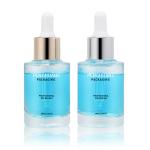Round Massage Oil Glass Dropper Bottle Serum Pipette 30ml Clear Glass Face