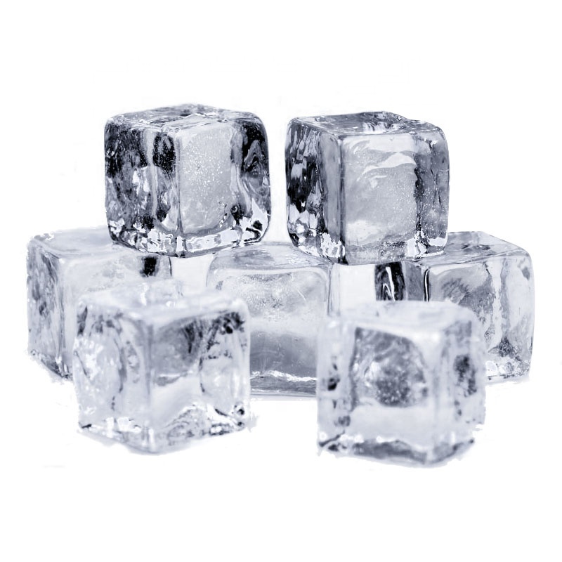 136kg Automatic Ice Cube Maker for Hotel and Restaurant Cube Shape Bristol Compressor