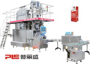 Quality CE Certificate 250ml Slim Juice Aseptic Carton Filling Machine 7500PPH wholesale