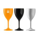 Premium Reusable Plastic Wine Glasses Bulk 300ml 10oz Food Grade PP