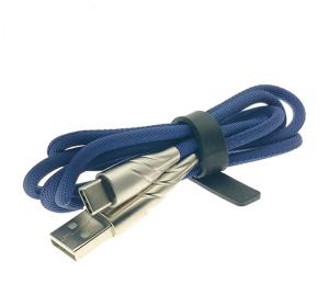 Quality High Quality Zinc Alloy&amp;Colth Braid Typv-C 2A fast charging USB Data Cable USB Charging Cable wholesale