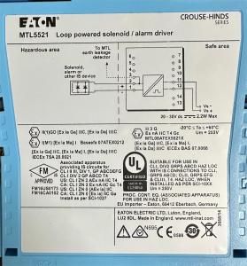 Quality MTL5521 MTLx521 SOLENOID ALARM DRIVER CE wholesale