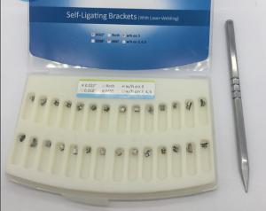 Quality Torque Designed Metal Dental Braces With Double Wings Constructure Smooth Surface wholesale
