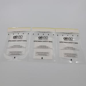 Quality Clear Biohazard Specimen Transport 95 Kpa Bags Plastic wholesale