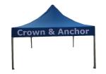 10x15ft Waterproof Pop Up Canopy Tent, Heavy Duty Outdoor Advertising Tents