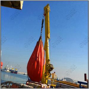 Quality Telescopic Boom Floating Dock Cargo Crane Design Marine Ship Deck Crane wholesale