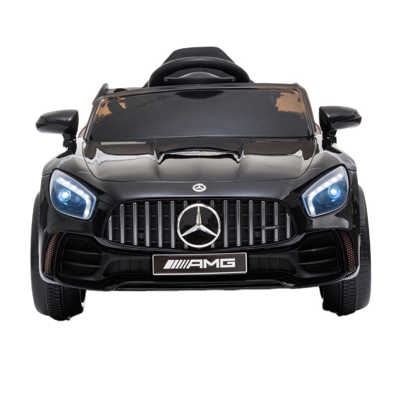 2022 Kids' Electric Car with Music and Lights Remote Control Ride On Car Toys Blue Carton Size 92*28*47cm