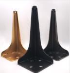 Kitchen Cast Iron Furniture Feet 430gsm Gold Metal Chair Legs