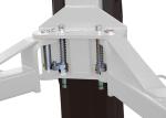 4.5T Car Lifting Equipment 1900mm Auto Hoist 2 Post Garage Lift With Asymmetric