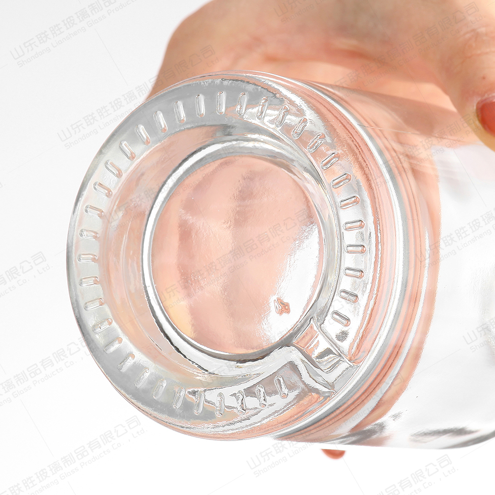 Base Material Glass 100ml 200ml 350ml Flat Cold-Brew Coffee Juice Packing Bottle