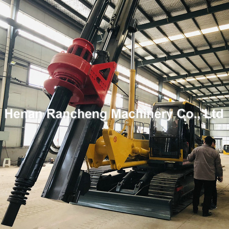 20m Rotary Drilling Rig Intelligent Operation And Display Point And Touch Control Panel Drilling Rig