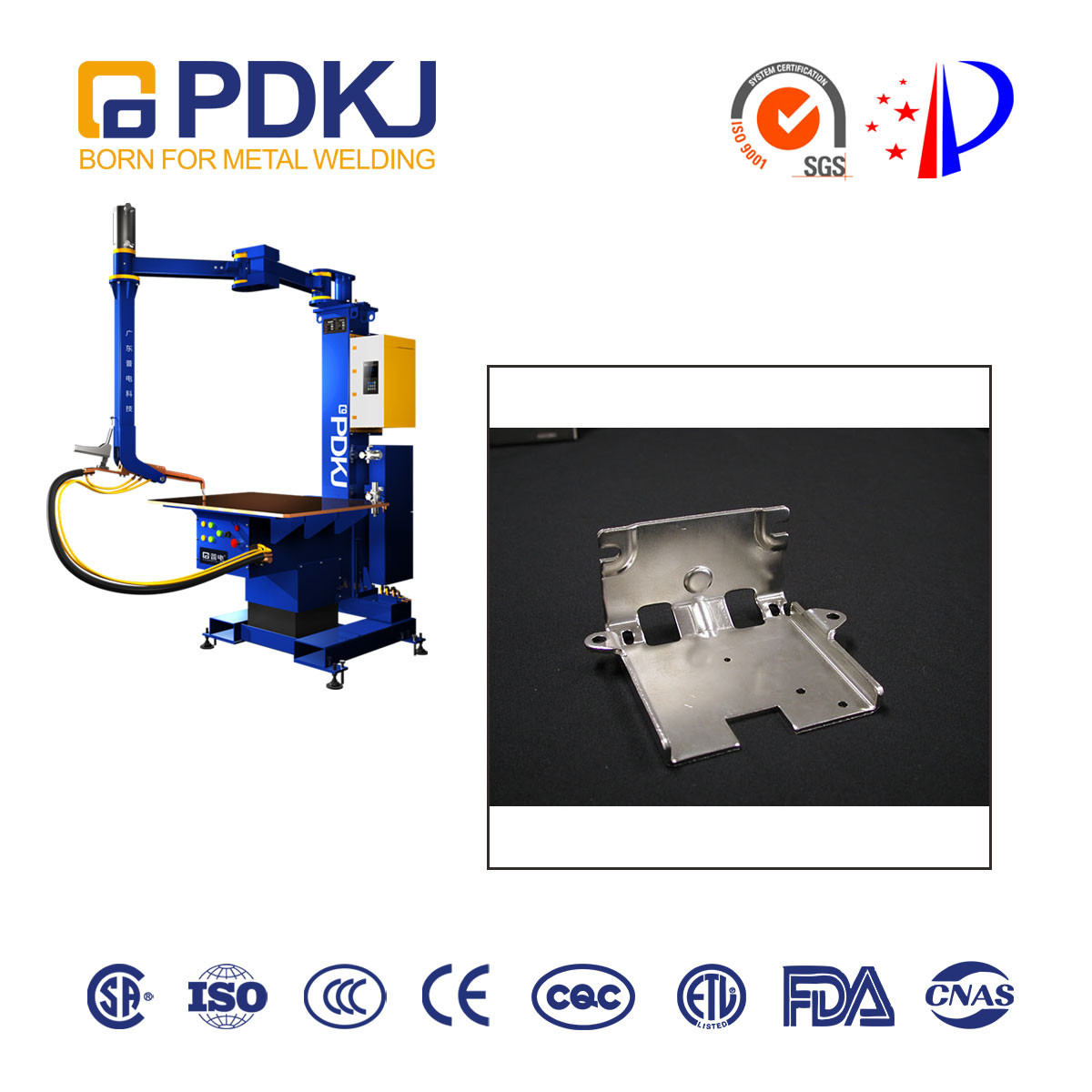 Platform Type Table Top Spot Welding Machine Inverter For Hardware