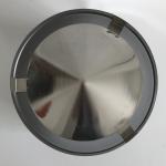 Silvery Chimney Flue Rain Caps , 6 Inch Stove Pipe Rain Cap Non Fuel Limitation