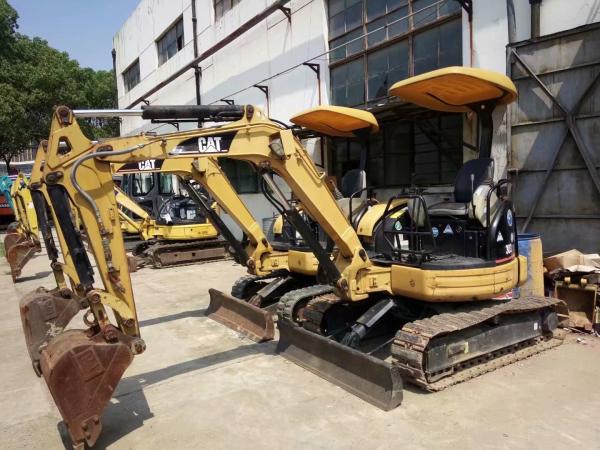 Original Color 303 CR Used CAT Excavator Energy Efficiency Used CAT Mini
