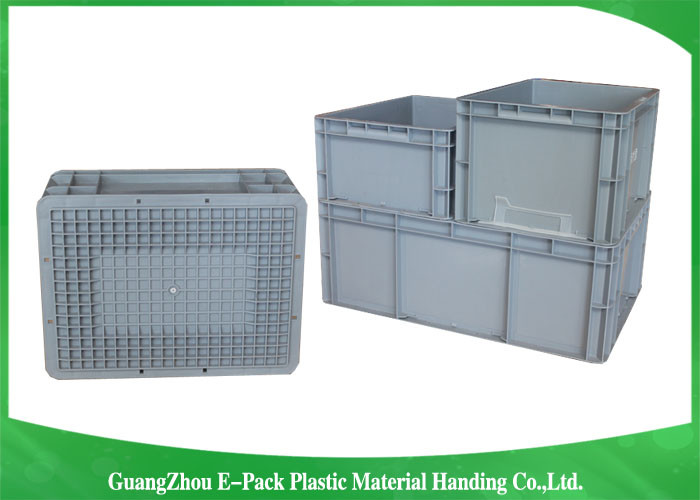 PP Plastic Logistic Euro Stacking Containers For Food Clothes Auto Medical 21.2L