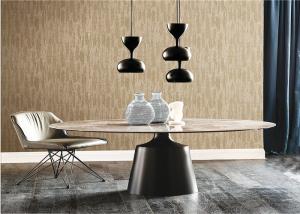 Quality Simple Plain Embossed Wallpaper Moisture Proof For TV / Sofa Backgroud wholesale