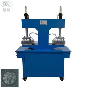 Quality Fabric Label Automatic Emboss Machine PVC Silicone Embossing Machine wholesale