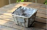 home dicorative wicker garden baskets table flower wicker basket manufacturer