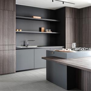Quality Luxury Furniture PVC Modern Designs Kitchen Cabinet Sets PVC Kitchen Cabinets wholesale