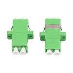 Duplex Split Type LC Fiber Optic Adapter With Flange