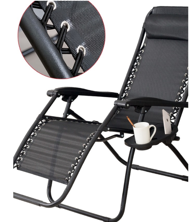 Outdoor Table Heavy Duty Folding Recliner Zero Gravity Chair for Sleeping on the Beach