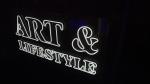Custom Life&art style neon sign men cave exhibition wall lighting deco