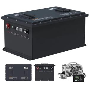 Quality OEM 36V 48V 72V Lithium LiFePO4 Golf Trolly Batteries Pack 100Ah 200Ah wholesale