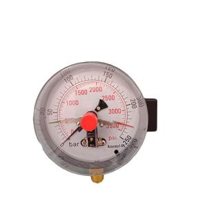 Quality 6'' 15cm 3800psi Stainless Steel Electric Contact Pressure Gauges 3/8 NPT wholesale