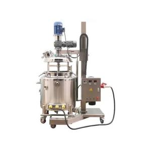 Quality Industrial Battery Slurry Mixer 100 Liters Double Motors Vacuum Emulsifying Mixer wholesale