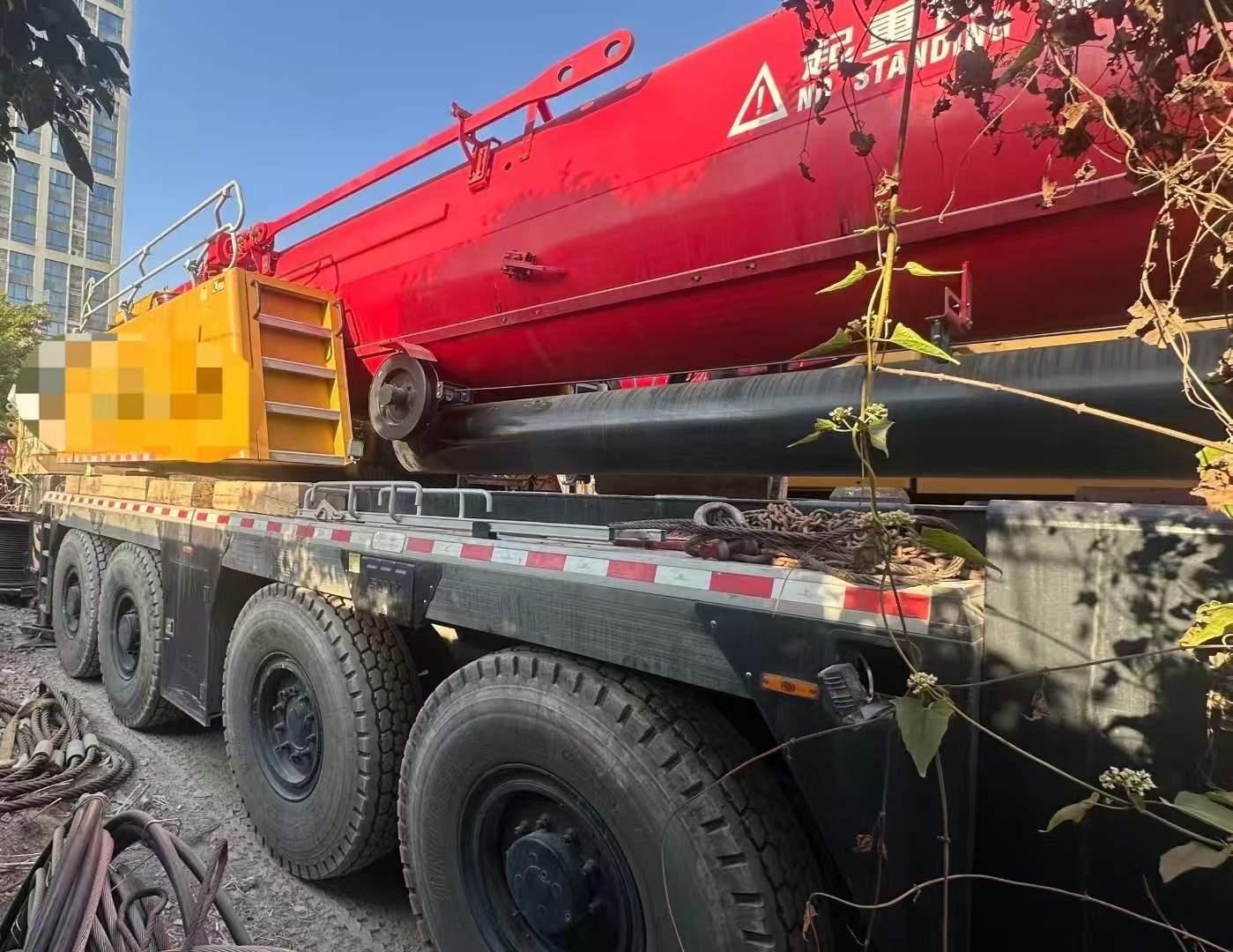 2021 Model Used All Terrain Cranes 300T Sany SAC3000T Main Boom Length 81m