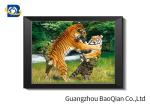 Wolves 3D Lenticular Printing Picture For Gift , Home Decoration