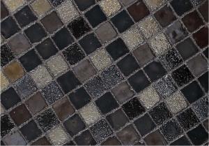 Quality 15mm recycled glass black mix wholesale
