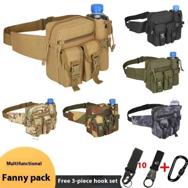 Fanny Pack Men'S Multi-Functional Sports Waterproof Small Fanny Pack Kettle