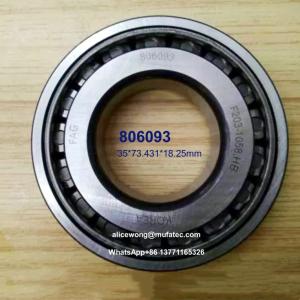 Quality 806093 automotive bearings special taper roller bearings 35*73.431*18.25mm wholesale