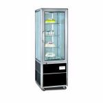 Commercial Fan Cooling Refrigerated Cake Display Cabinets Steam For Humidificati