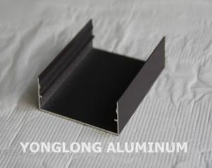 Quality Powder Coated Aluminium Profile For Curtain Wall Frame Champangn , Bronze wholesale