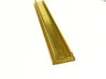 16feet Long C38000 Extruded Brass Profiles For Home Decoration
