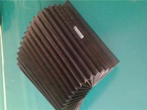 Quality Heat-sealed &amp;folded bellows fabric +PVC for any kind of machine dust covers wholesale