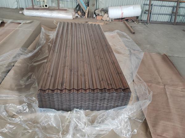 Galvanized Corrugated Metal Roofing Sheets With 270-500n/Mm2 Yield Strength 205