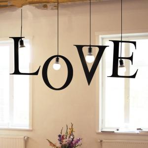 Quality Nordic Pendant Lights Letter Light Decorative A to Z Alphabet Living Room Hotel Loft Pendant Lamp(WH-VP-184) wholesale