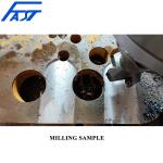 PZG1010-BT50 Factory Sale 1000*1000mm CNC Flange Drilling Milling Machine For