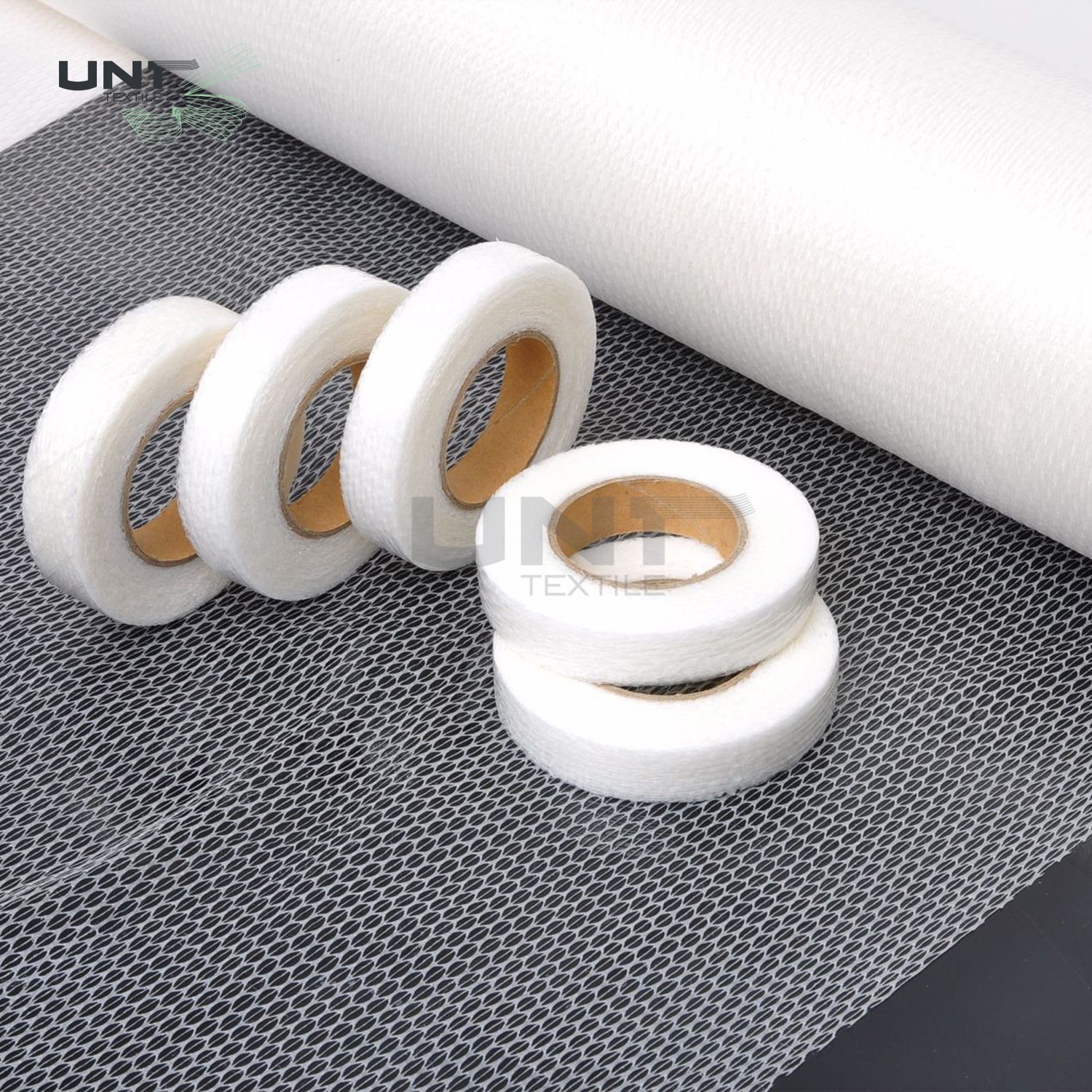 Clothing Hot Melt Fusible Web Adhesive Nonwoven Interlining Shrink Resistant