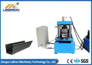 Quality 0.3mm-0.8mm Thickness Continuous Gutter Machine For Half Round Galvanized Gutters wholesale