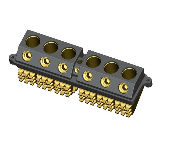 Cheap BT07-001A 7 Position Barrier Terminal Block For Car Amplifier OEM ODM for sale