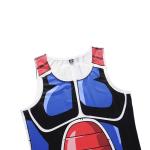 Colorful Cartoon Sleeveless Custom Anime T Shirts Sublimation Printing